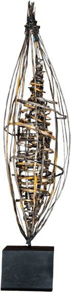 Escultura en metal